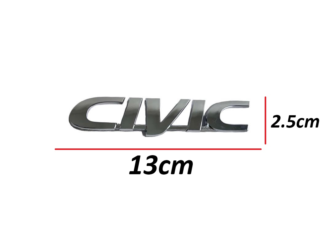 BAGAJ KROM CIVIC 96-00 ARKA (CIVIC YAZISI)