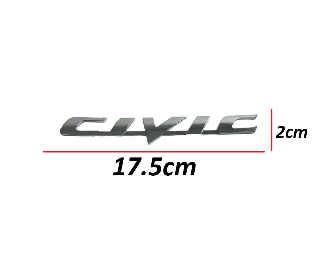 BAGAJ KROM CIVIC 06-11 ARKA (CIVIC YAZISI)