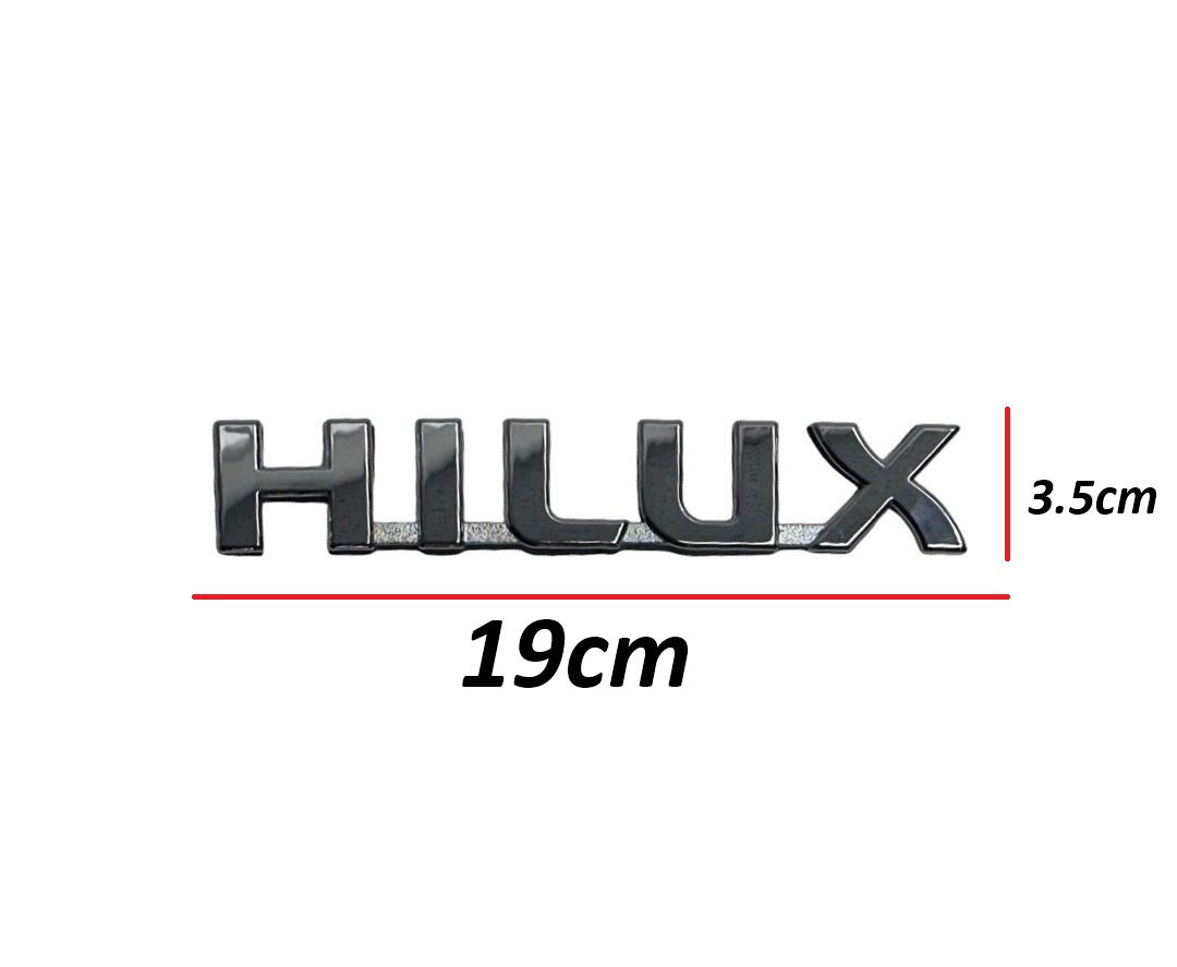 BAGAJ KROM HILUX 07-14 ARKA (HILUX YAZISI)