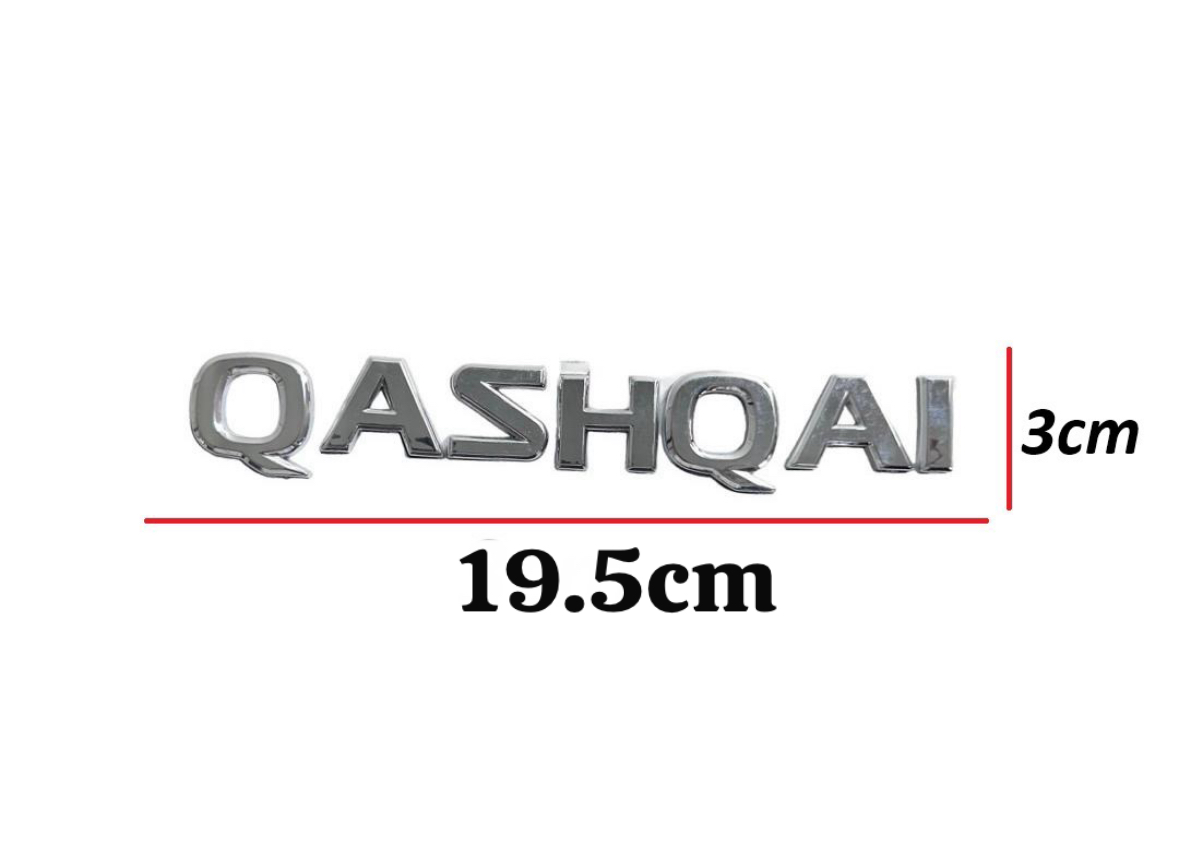 BAGAJ KROM QASHQAİ 07-13 ARKA (QASHQAİ YAZISI)
