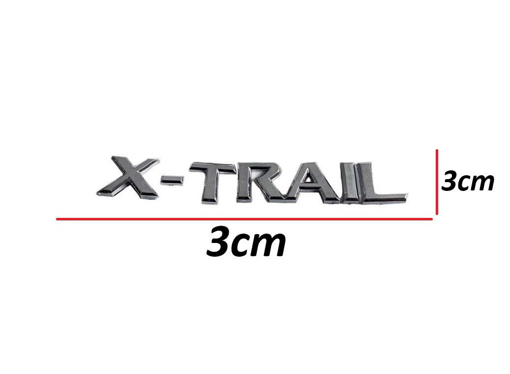 BAGAJ KROM X-TRAİL 02-16 ARKA (X-TRAİL YAZISI)