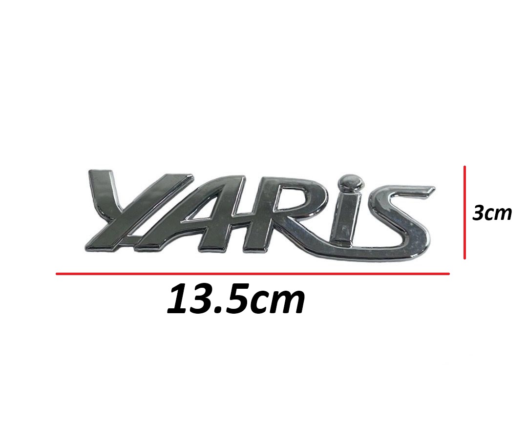 BAGAJ KROM YARİS 06-18 ARKA (YARİS YAZISI)