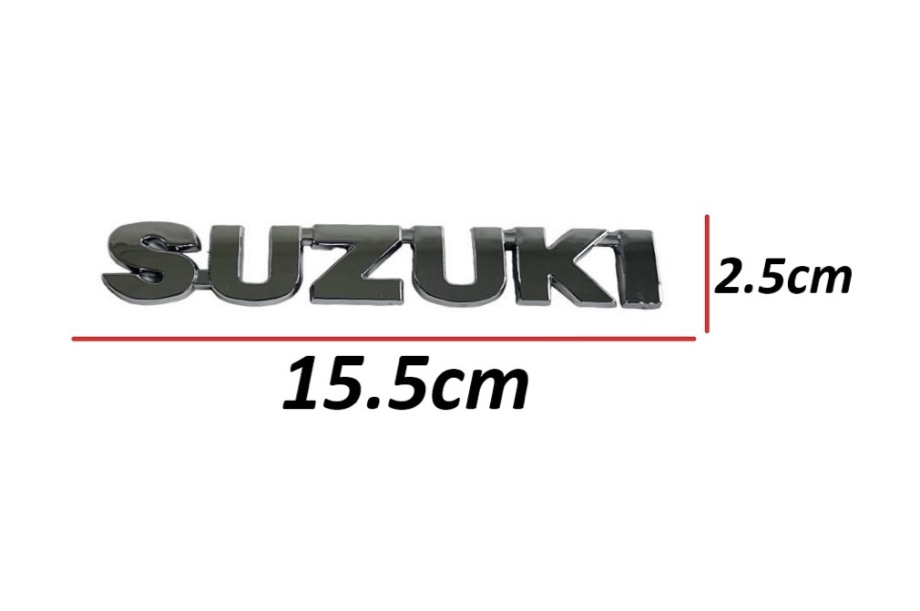 BAGAJ KROM SWİFT 04-10/GRAND VİTARA 99-15/SX4 06-14  ARKA (SUZUKİ YAZISI)