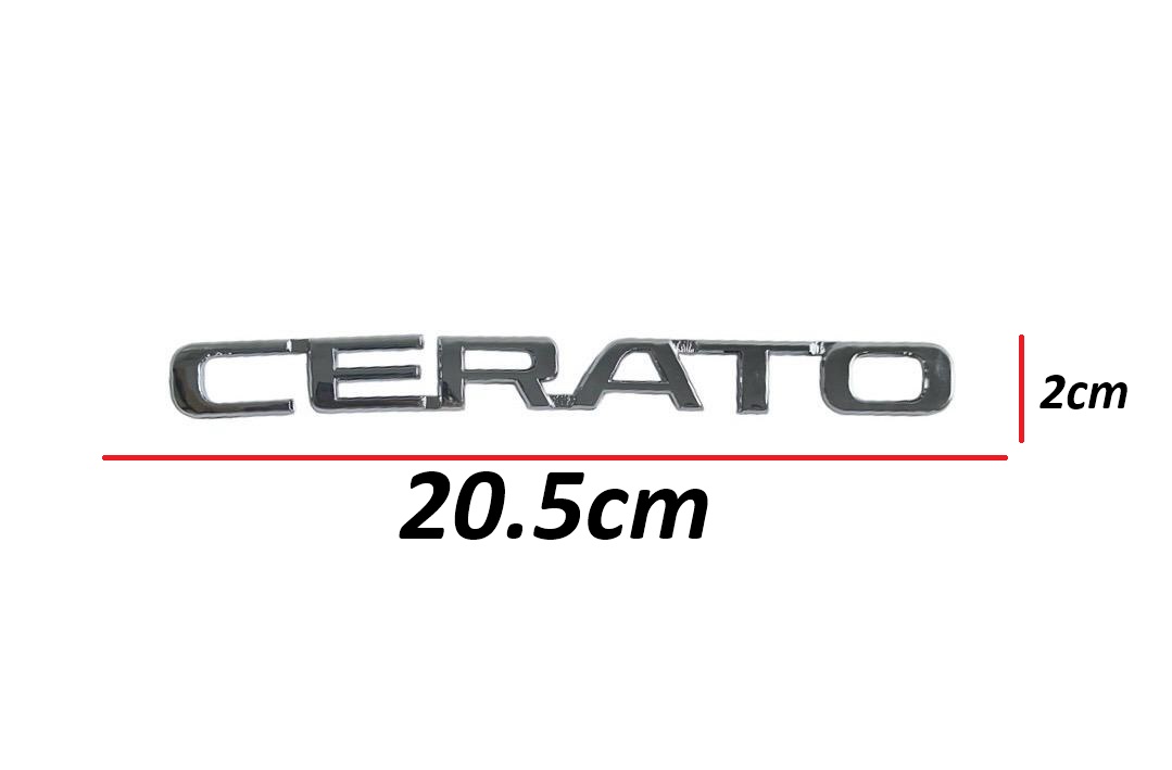 BAGAJ KROM CERATO 09-15 ARKA (CERATO YAZISI)
