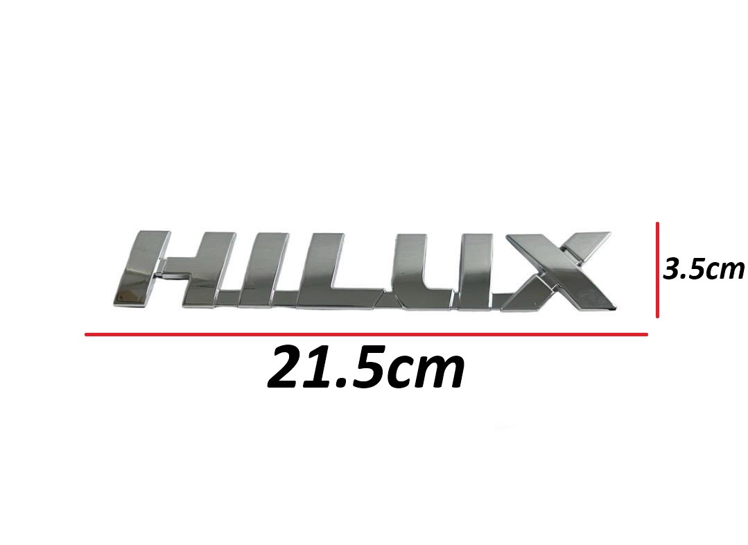 BAGAJ KROM HILUX REVO 15-24 ARKA (HILUX YAZISI)
