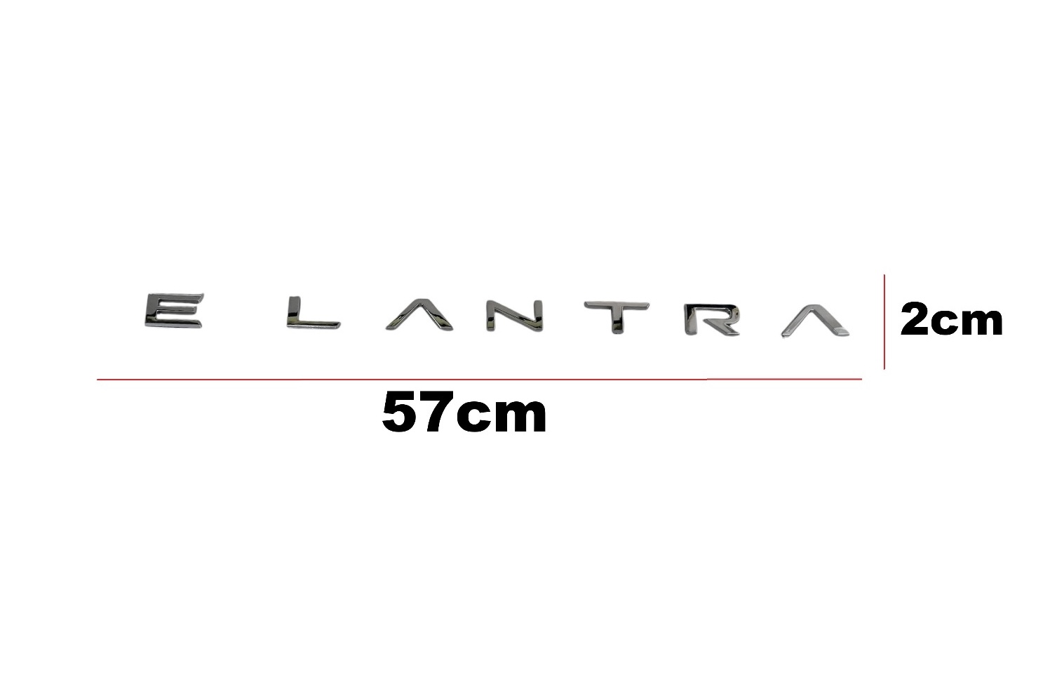 BAGAJ KROM ELANTRA 21-23 ARKA (ELANTRA YAZISI)