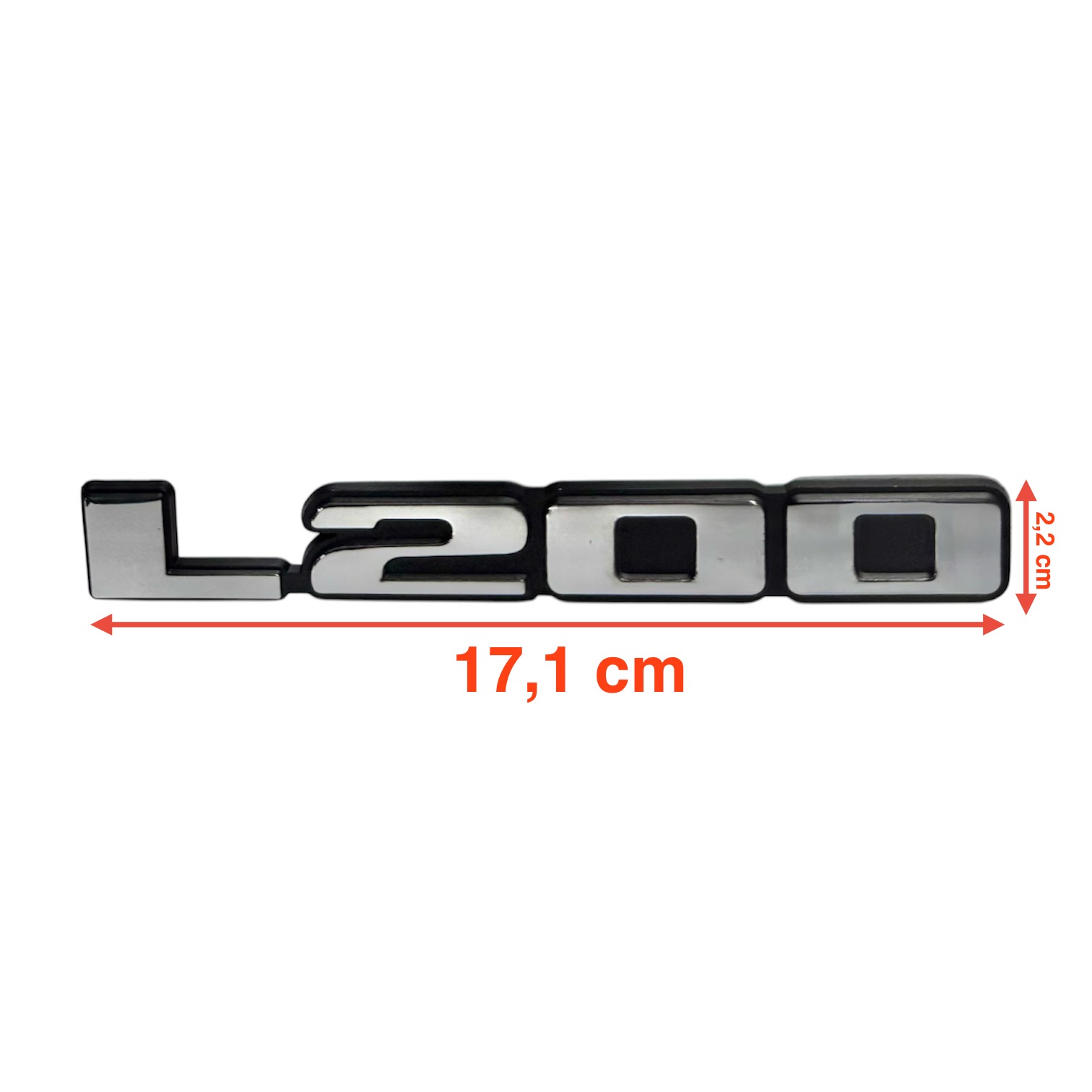 BAGAJ KROM KAPI L200 96-05 (L200 YAZISI)