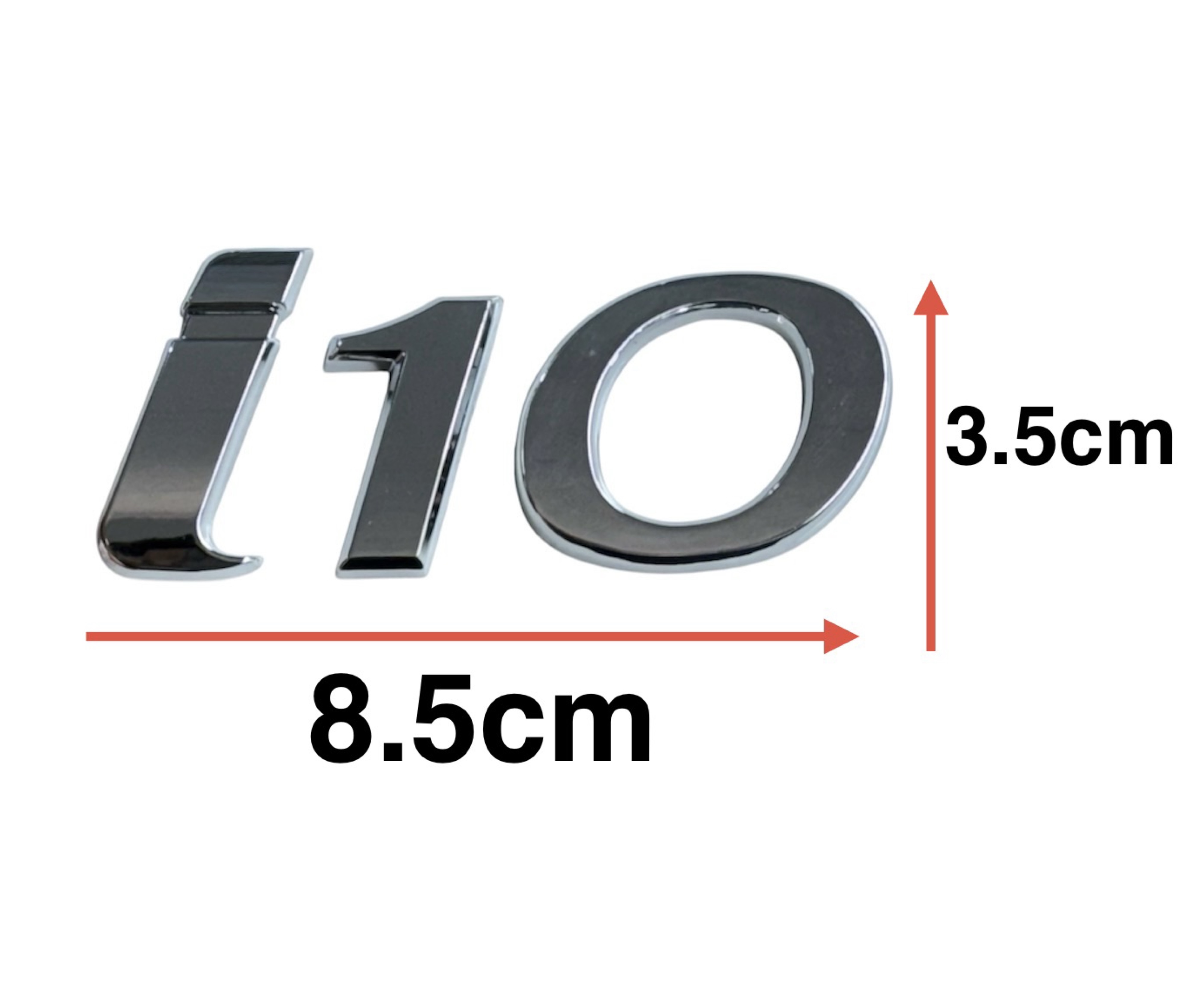 BAGAJ KROM İ10 07-16 ARKA (İ10 YAZISI)